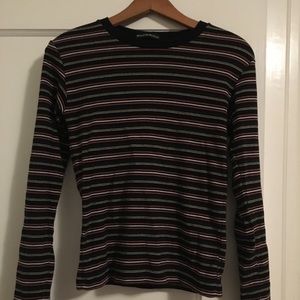 Brandy Melville long sleeve striped shirt